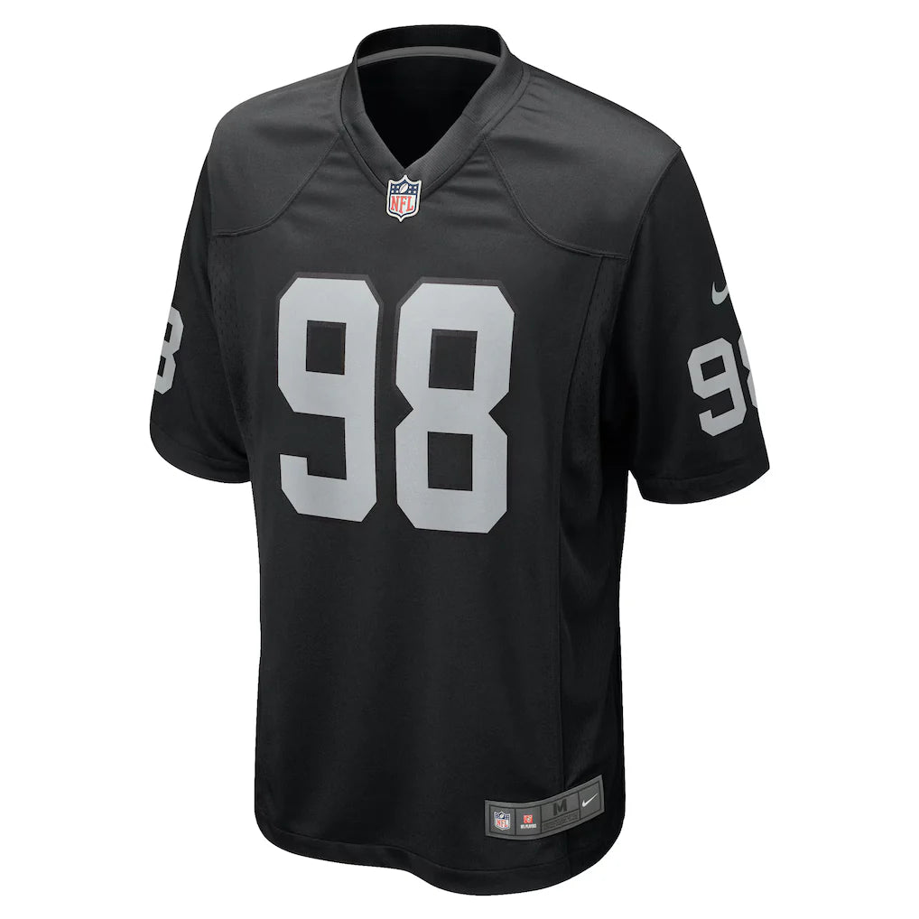 LV Raiders Jersey Negra