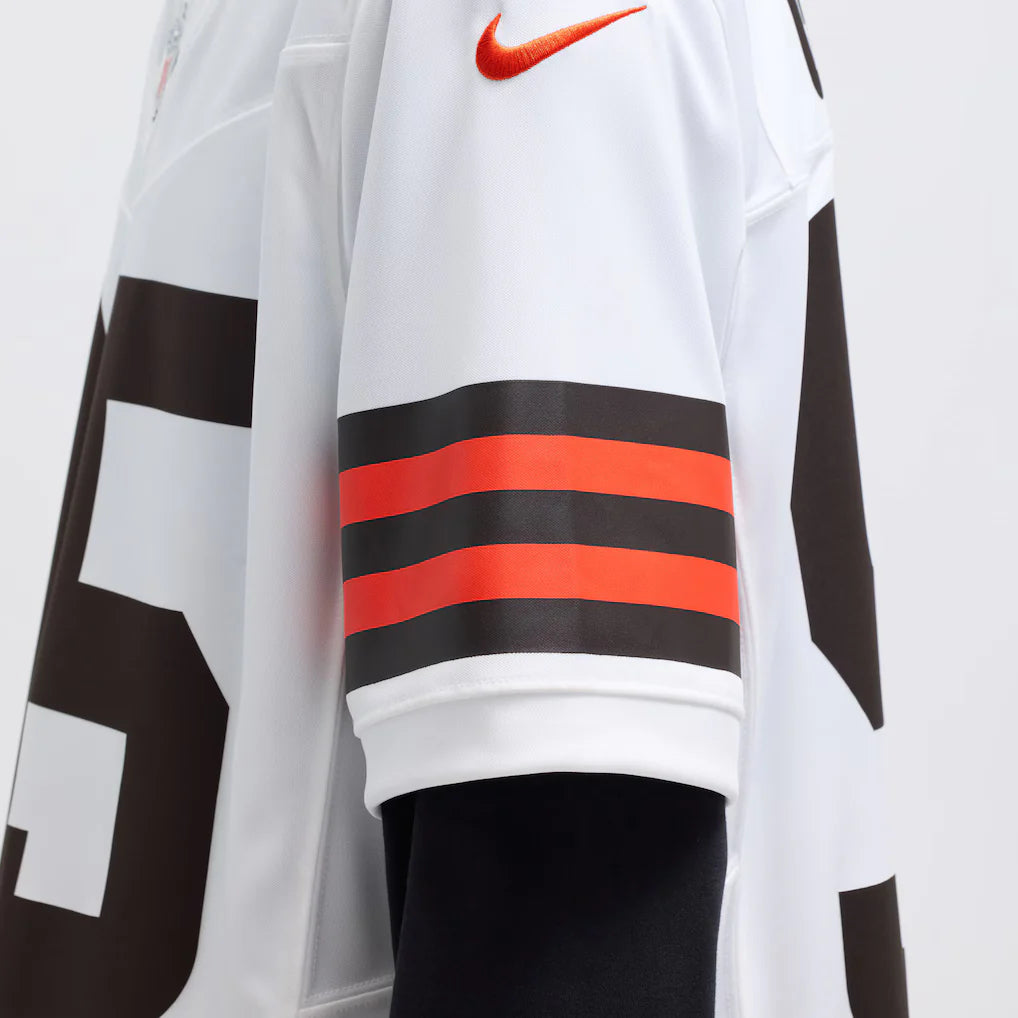 CLE Browns Jersey Blanca