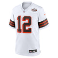 CLE Browns Jersey Blanca