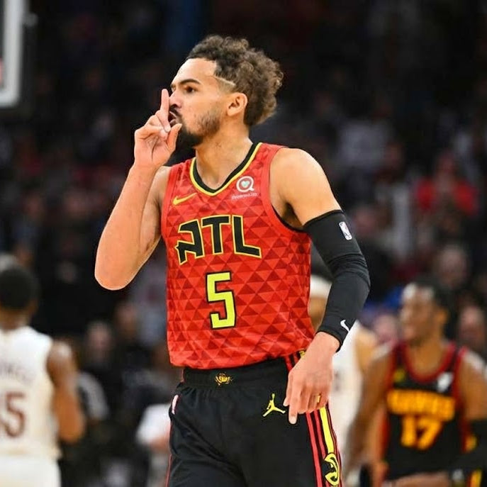 ATL Hawks Jersey Red & Black