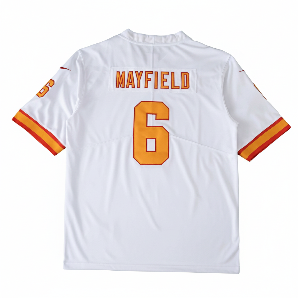 TB Buccaneers Jersey Blanca Alternativa