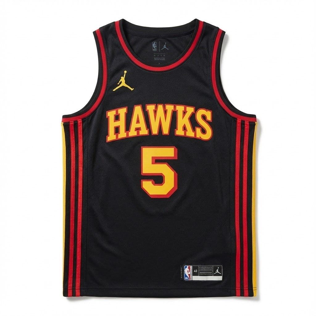 ATL Hawks Jersey Black