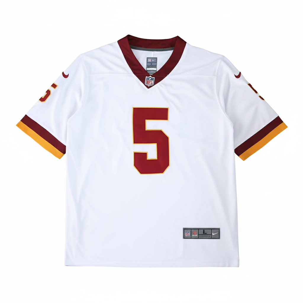 WAS Commanders Jersey Blanca