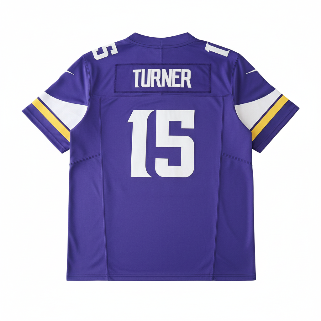 MIN Vikings Jersey Morada