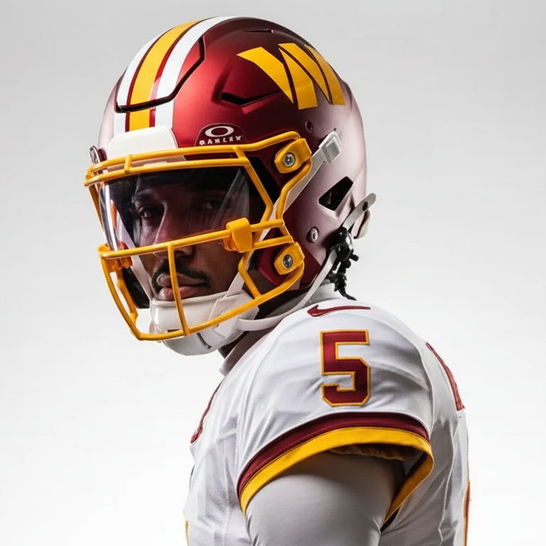 WAS Commanders Jersey Blanca
