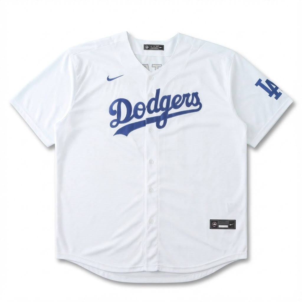 LA Dodgers Jersey Blanca