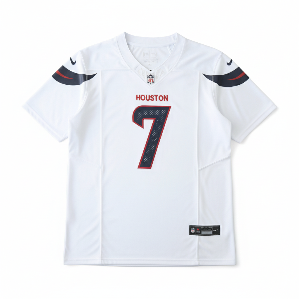 HOU Texans Jersey Blanca
