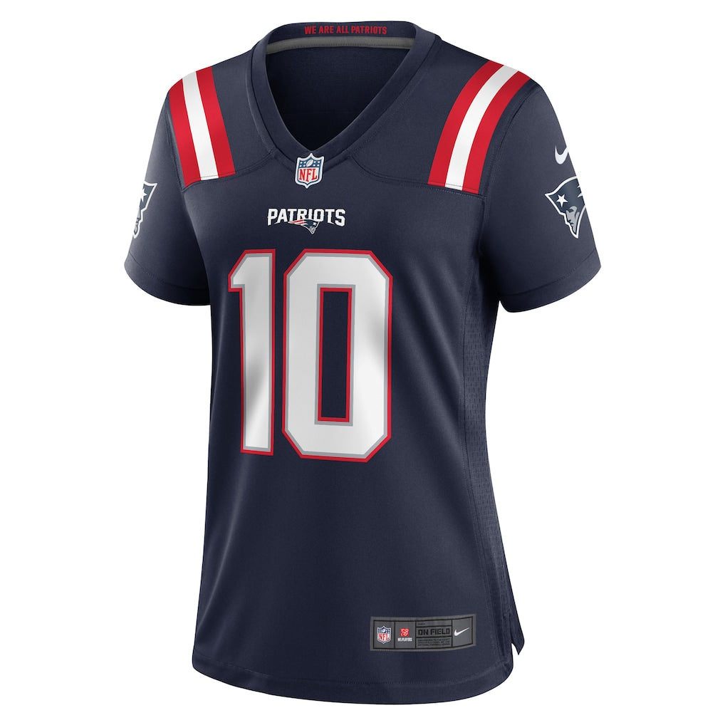 NE Patriots Jersey Azul Mujer