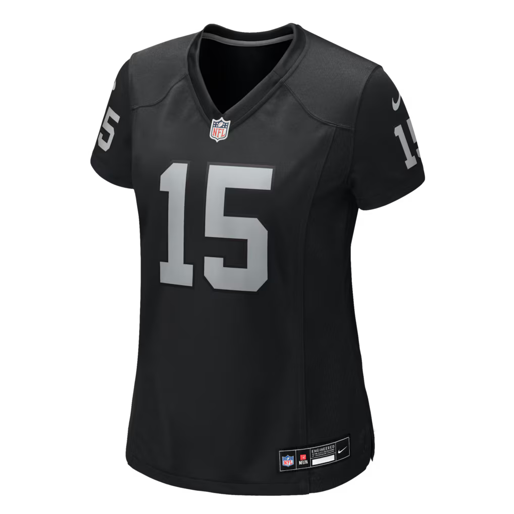 LV Raiders Jersey Negra Mujer