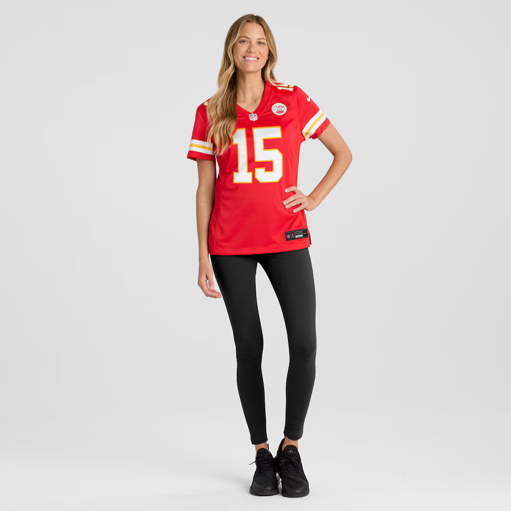 KC Chiefs Jersey Roja Mujer