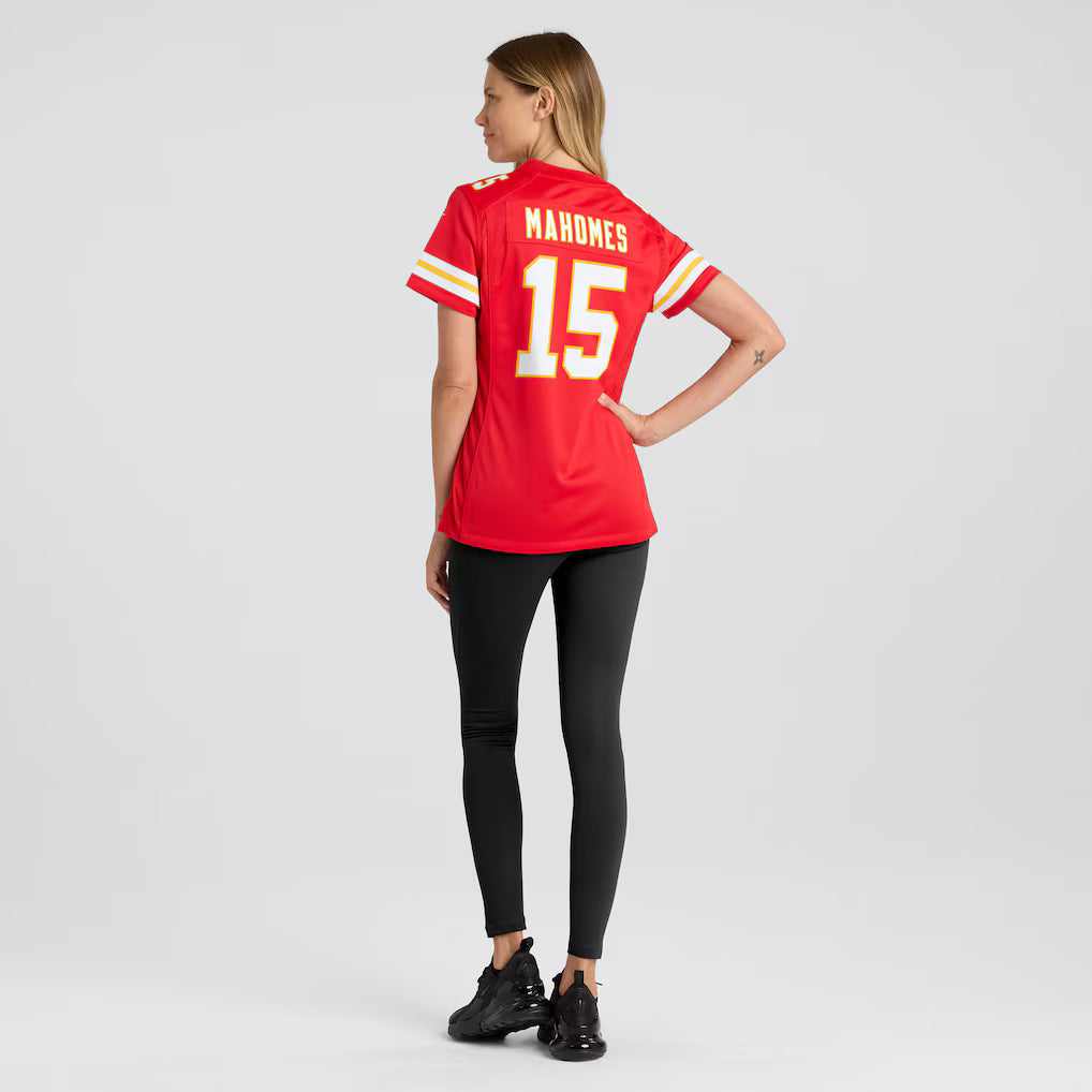 KC Chiefs Jersey Roja Mujer